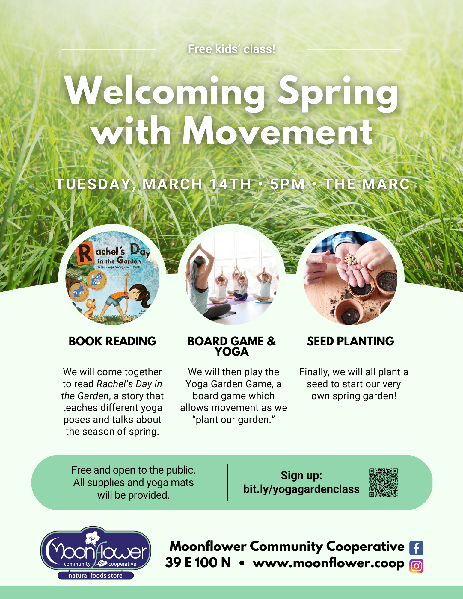 Welcoming Spring with Movement Kids' Class