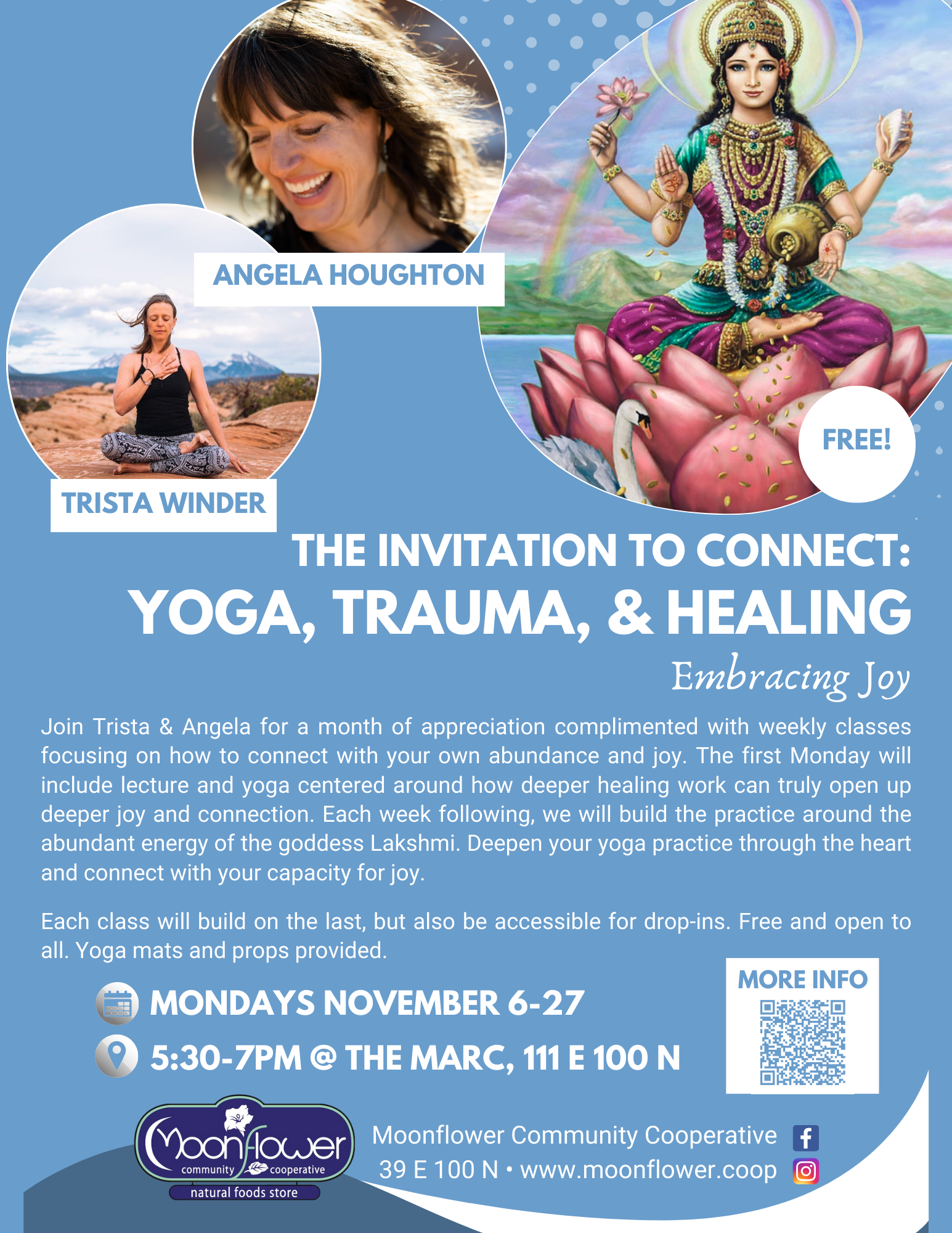 The Invitation to Connect: Yoga, Trauma, & Healing Workshop Series
