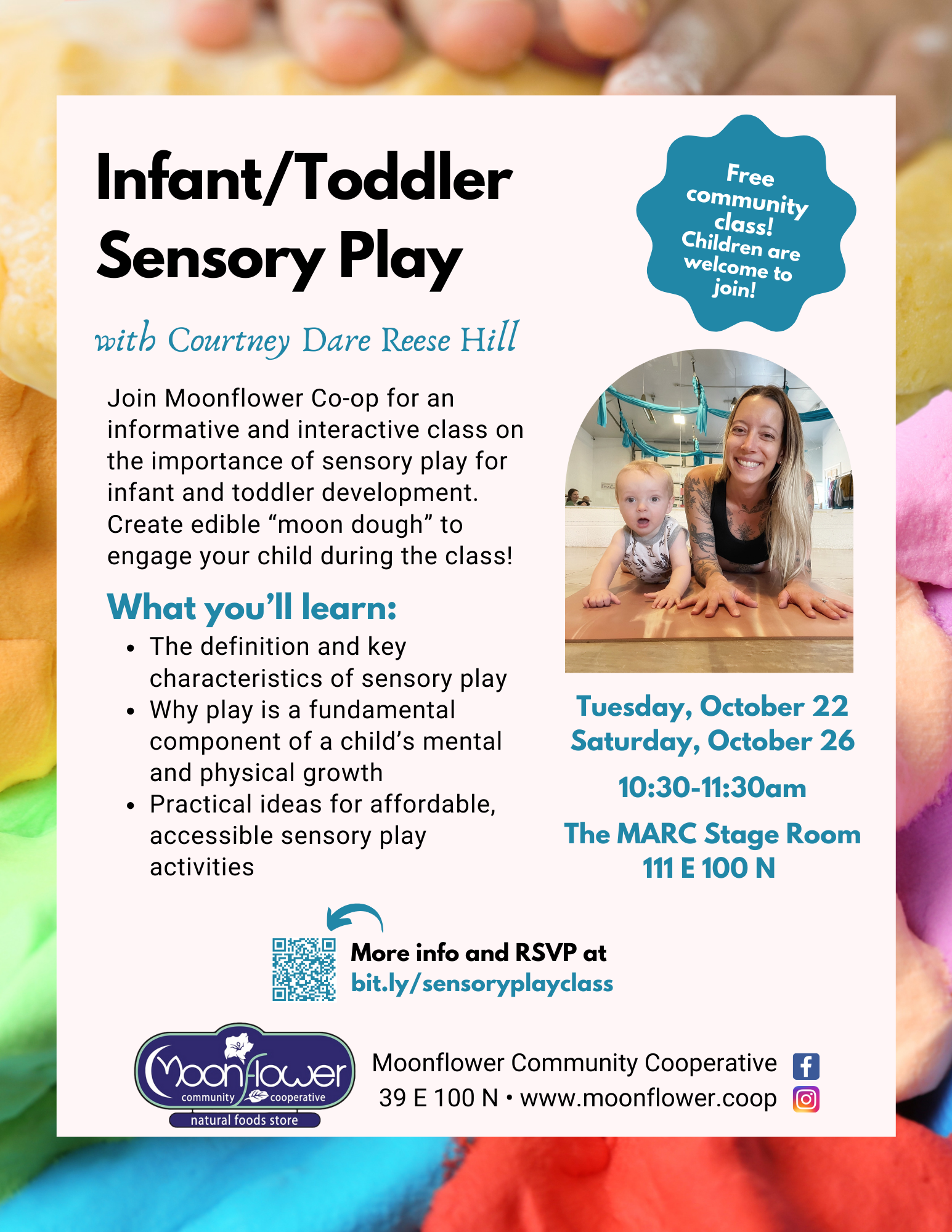 Infant/Toddler Sensory Play Class