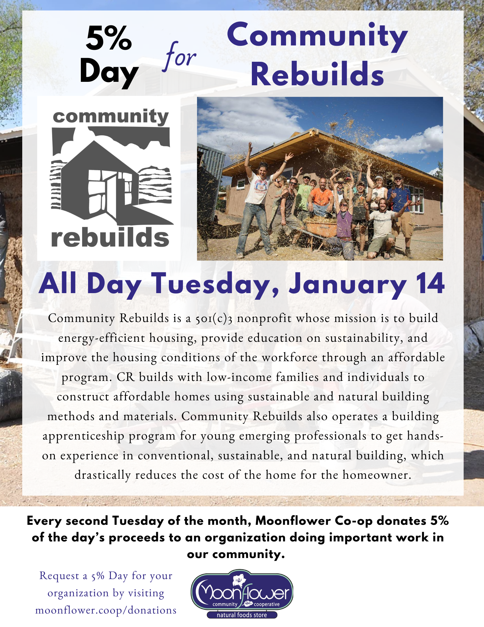 5% Day Community Rebuilds 2024