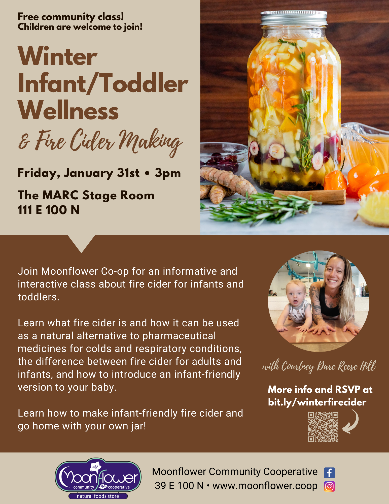 Winter Infant/Toddler Wellness & Fire Cider Class