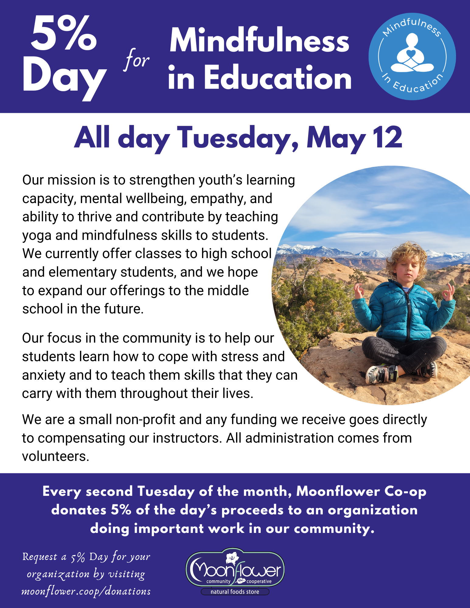 5% Day Mindfulness in Education