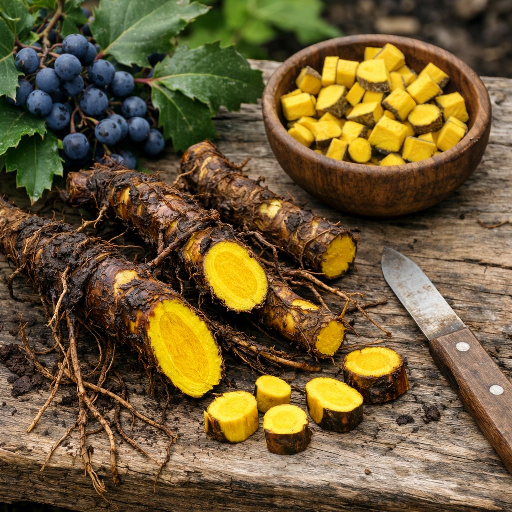 Oregon grape root