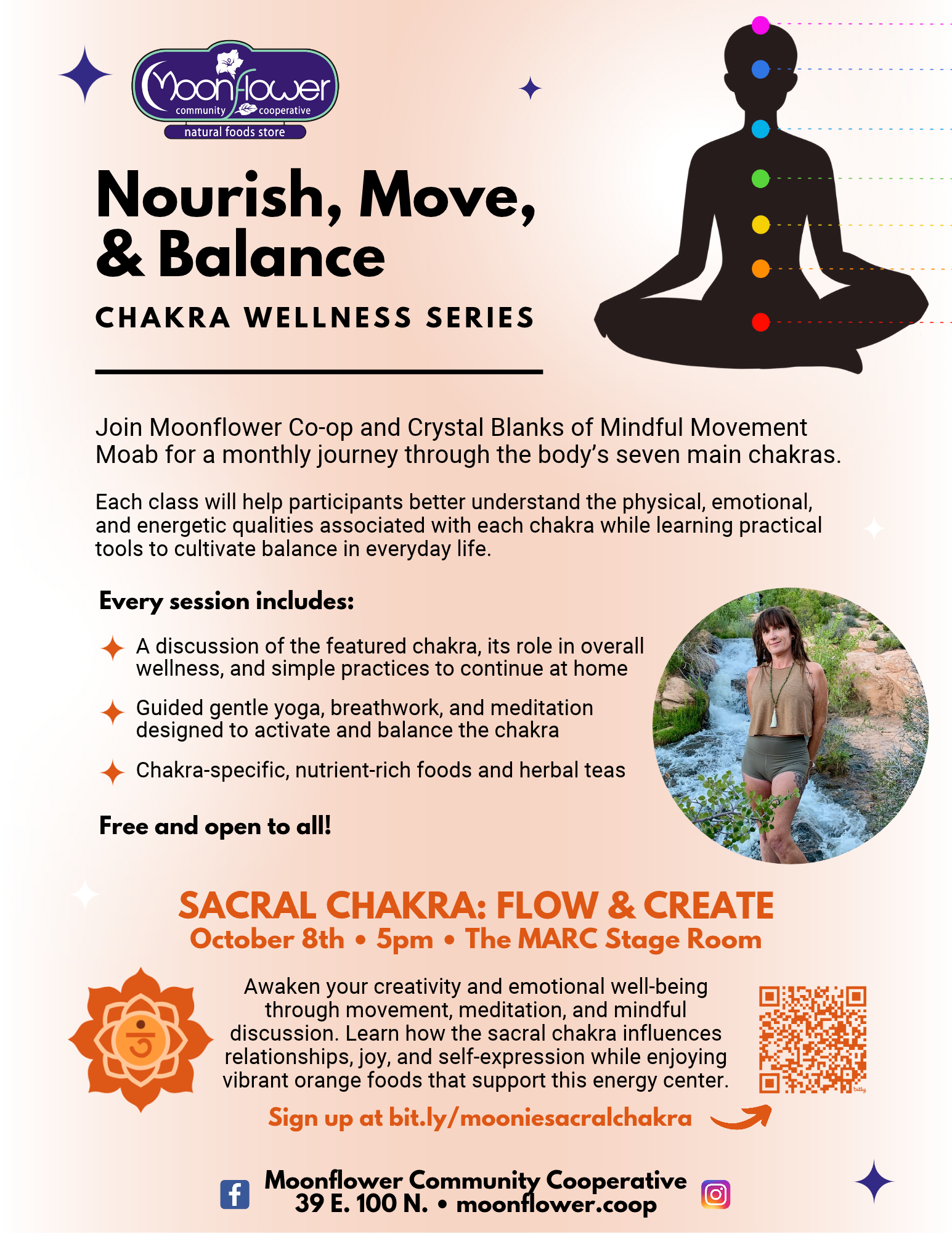 Nourish, Move, & Balance Chakra Wellness Series #2: Sacral Chakra