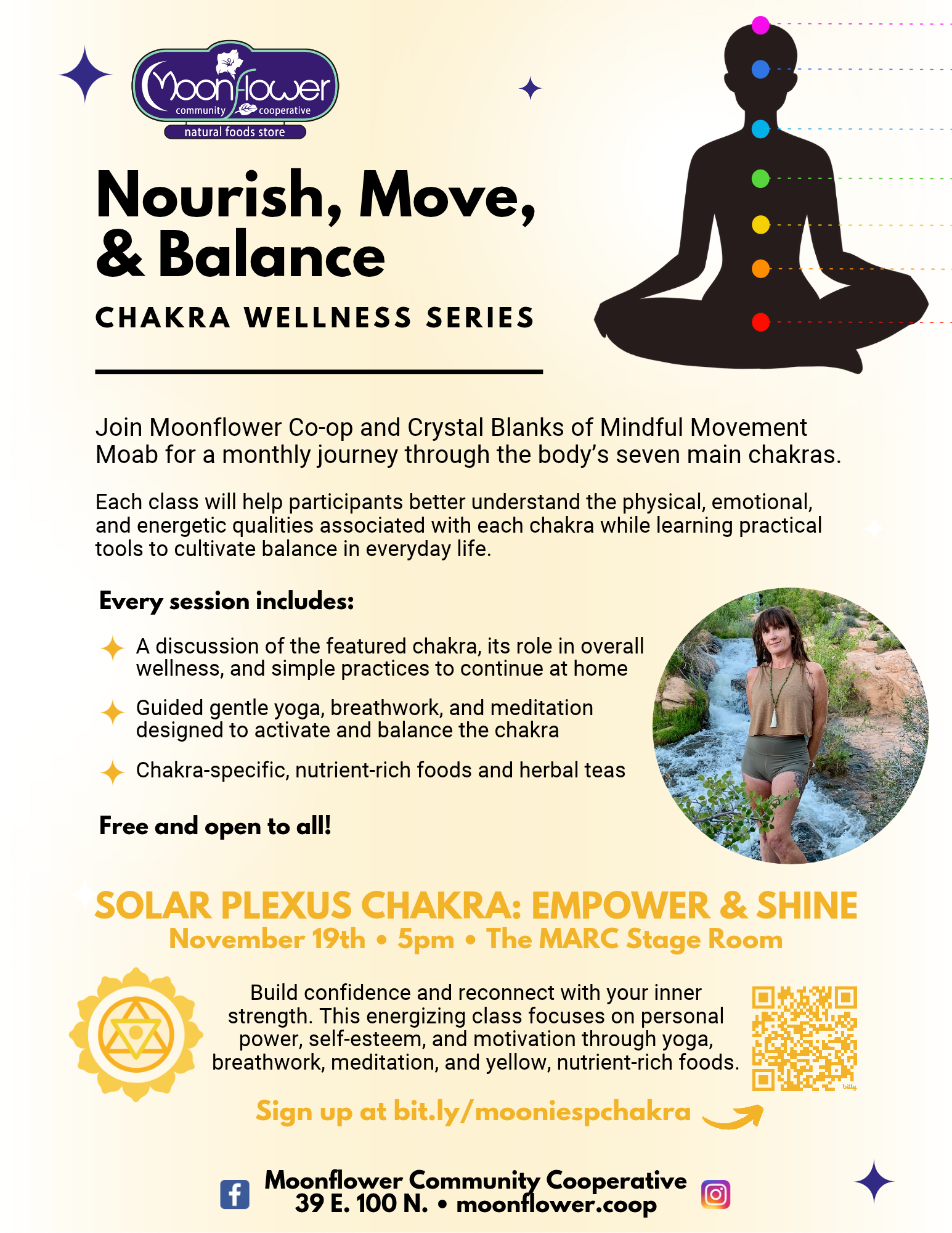 Nourish, Move, & Balance Chakra Wellness Series #3: Solar Plexus Chakra